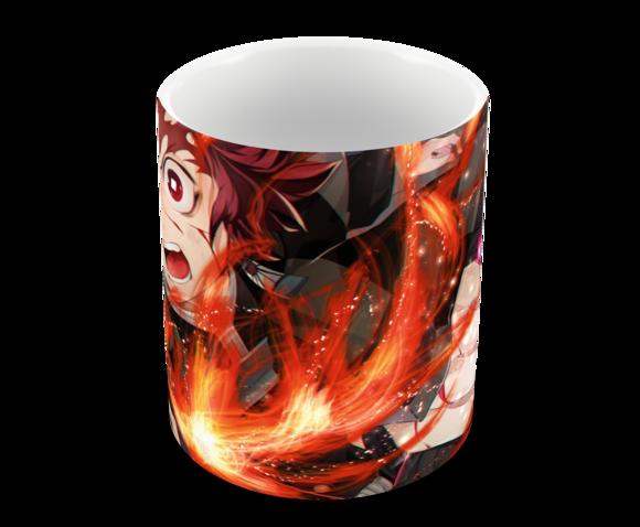 Caneca Polímero Demon Slayer Personalizada