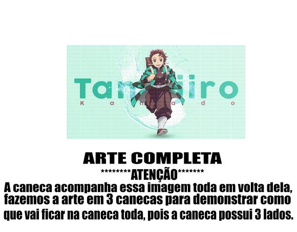 Caneca Polímero Demon Slayer Personalizada