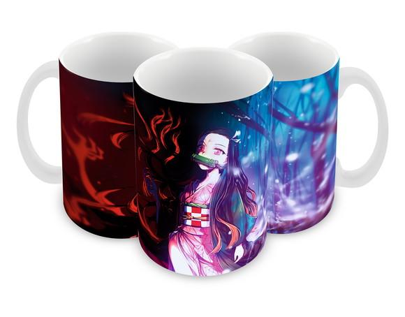 Caneca Polímero Demon Slayer Personalizada