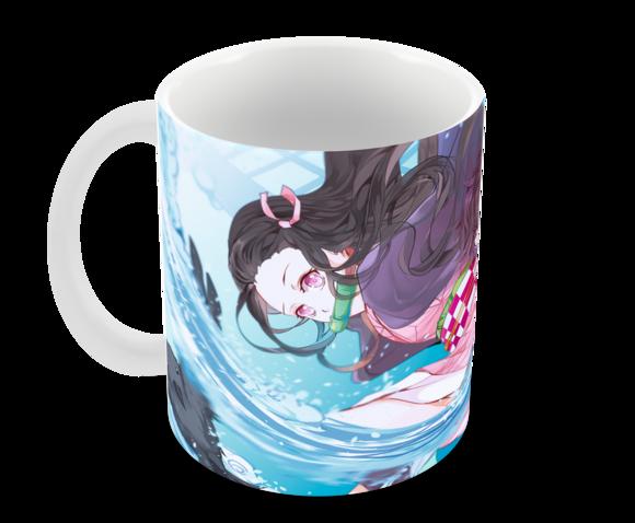 Caneca Polímero Demon Slayer Personalizada