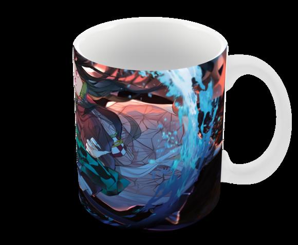 Caneca Polímero Demon Slayer Personalizada