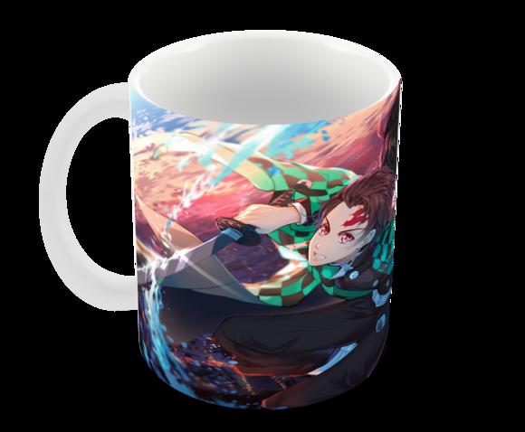 Caneca Polímero Demon Slayer Personalizada