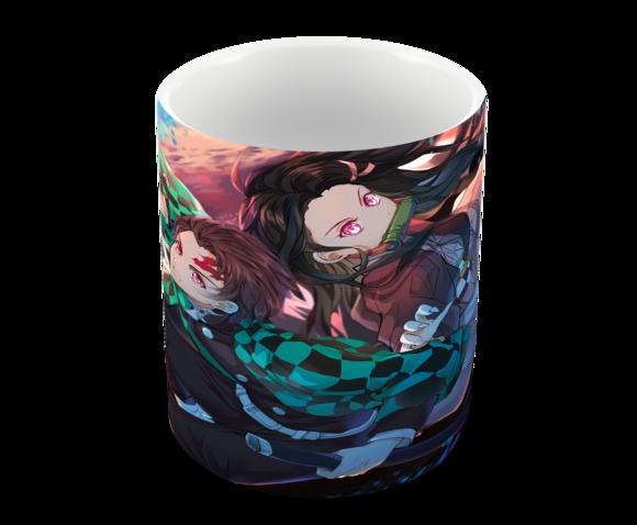Caneca Polímero Demon Slayer Personalizada
