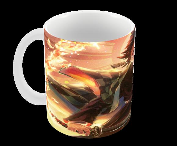 Caneca Polímero Demon Slayer Personalizada