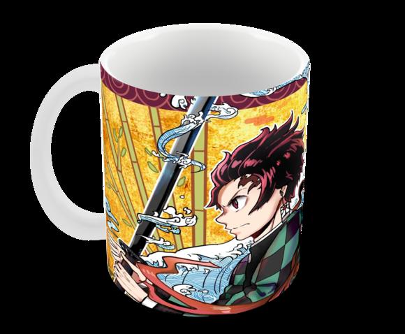 Caneca Polímero Demon Slayer Personalizada