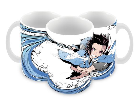 Caneca Polímero Demon Slayer Personalizada