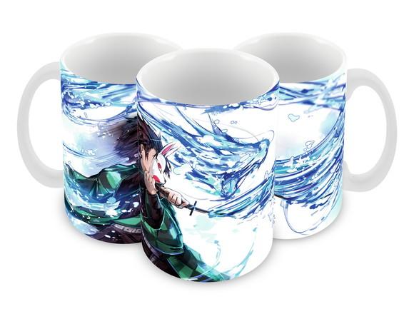 Caneca Polímero Demon Slayer Personalizada