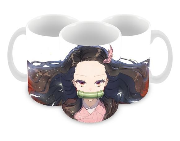 Caneca Polímero Demon Slayer Personalizada