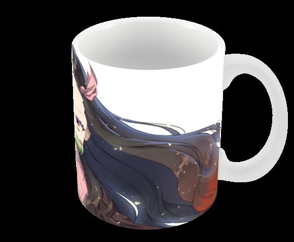 Caneca Polímero Demon Slayer Personalizada
