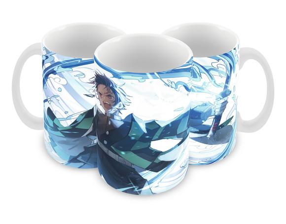 Caneca Polímero Demon Slayer Personalizada