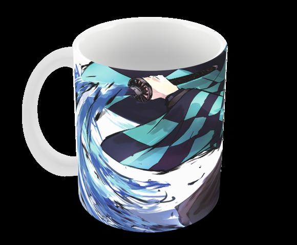 Caneca Polímero Demon Slayer Personalizada