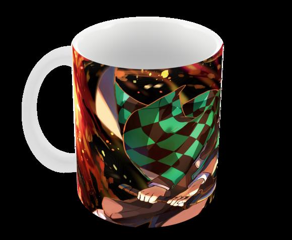 Caneca Polímero Demon Slayer Personalizada