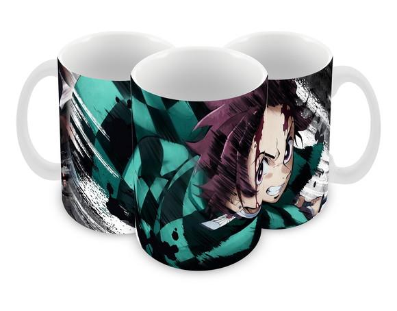 Caneca Polímero Demon Slayer Personalizada
