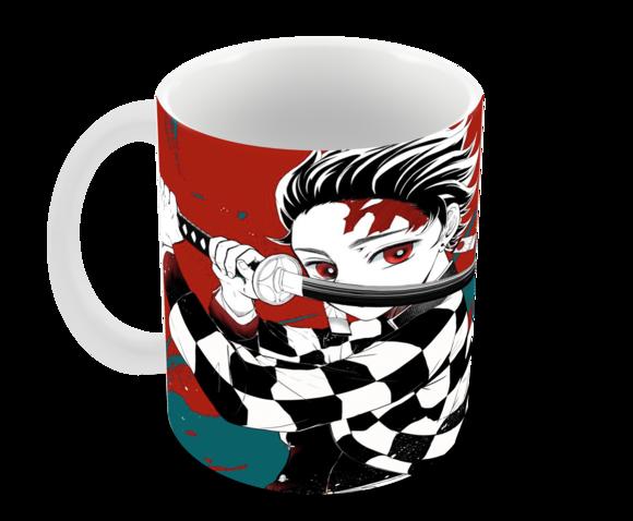 Caneca Polímero Demon Slayer Personalizada