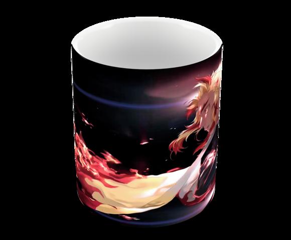 Caneca Polímero Demon Slayer Rengoku Personalizada