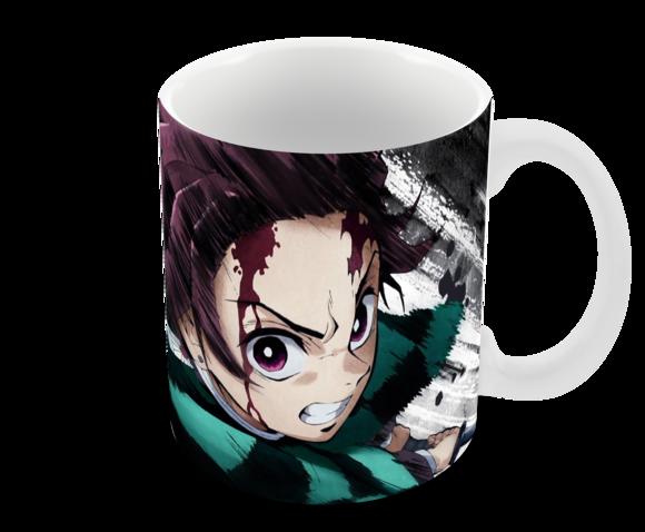 Caneca Polímero Demon Slayer Personalizada