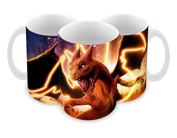 Caneca Polímero Detetive Pikachu Personalizada