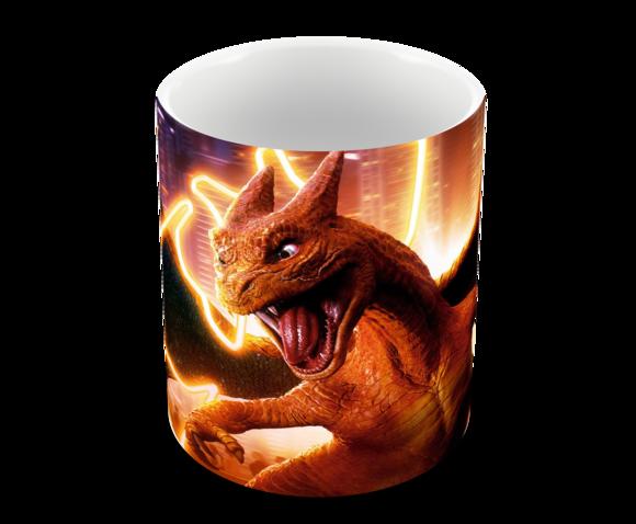 Caneca Polímero Detetive Pikachu Personalizada