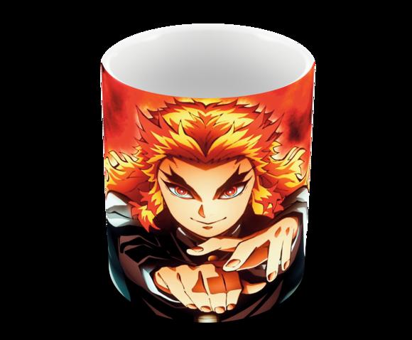 Caneca Polímero Demon Slayer Rengoku Personalizada