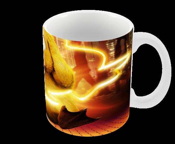 Caneca Polímero Detetive Pikachu Personalizada