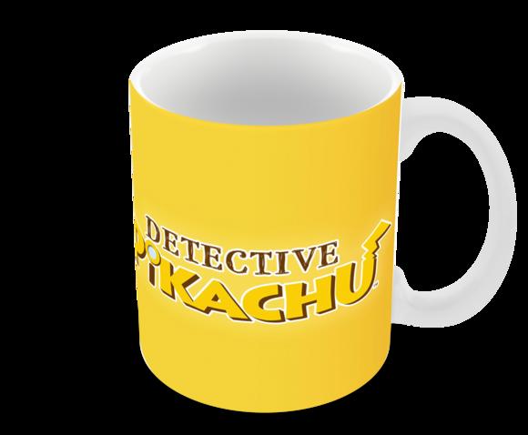 Caneca Polímero Detetive Pikachu Personalizada