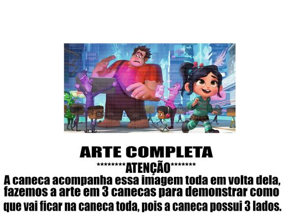 Caneca Polímero Detona Ralph Personalizada