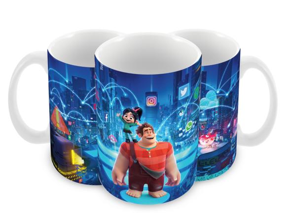 Caneca Polímero Detona Ralph Personalizada