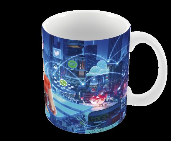 Caneca Polímero Detona Ralph Personalizada