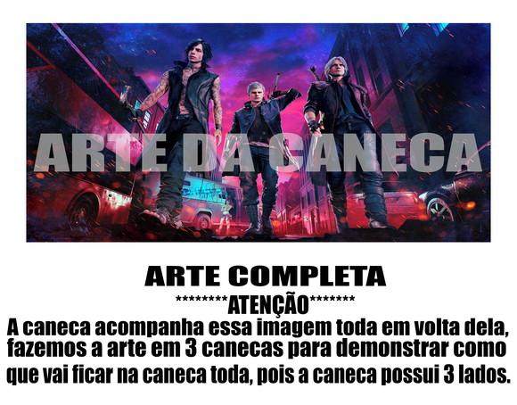 Caneca Polímero Devil May Cry 5 Personalizada
