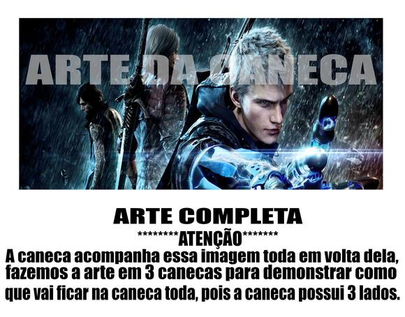 Caneca Polímero Devil May Cry 5 Personalizada