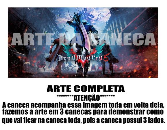 Caneca Polímero Devil May Cry 5 Personalizada