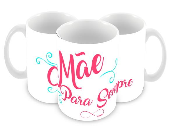 Caneca Polímero Dia das Mães Personalizada