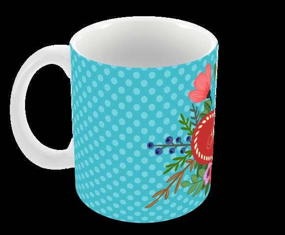 Caneca Polímero Dia das Mães Personalizada