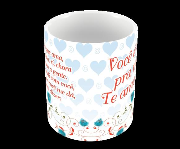 Caneca Polímero Dia das Mães Personalizada