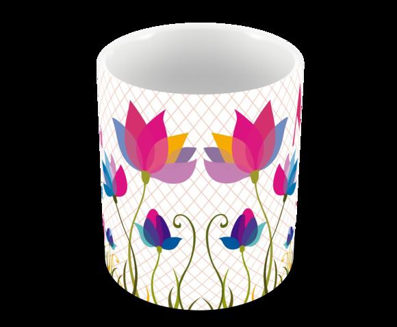 Caneca Polímero Dia das Mães Personalizada