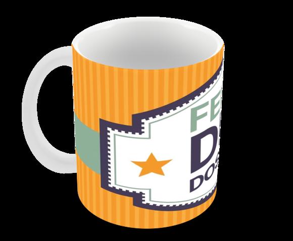 Caneca Polímero Dia dos Pais Personalizada