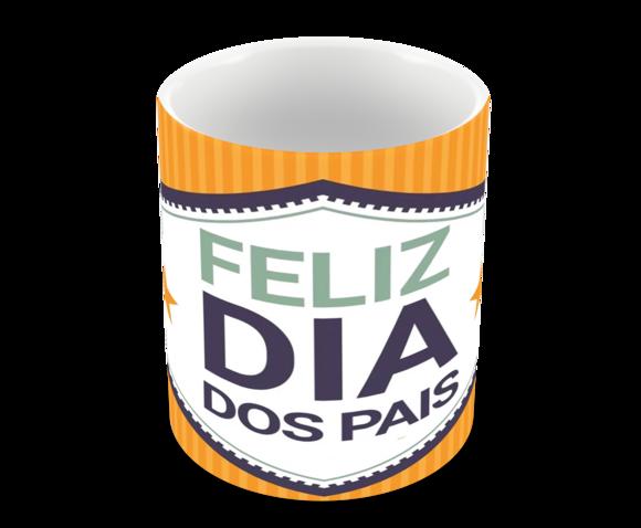 Caneca Polímero Dia dos Pais Personalizada