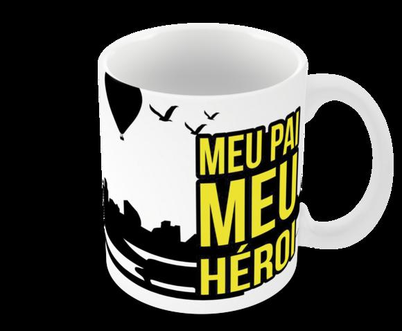 Caneca Polímero Dia dos Pais Personalizada