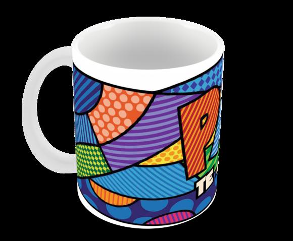 Caneca Polímero Dia dos Pais Personalizada