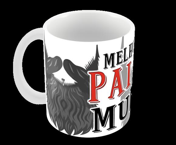 Caneca Polímero Dia dos Pais Personalizada