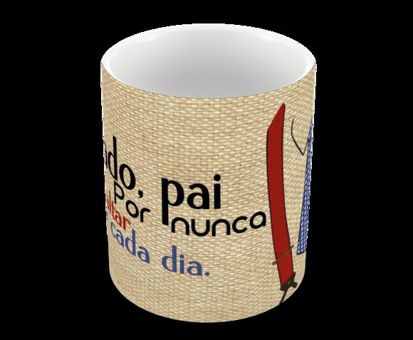 Caneca Polímero Dia dos Pais Personalizada