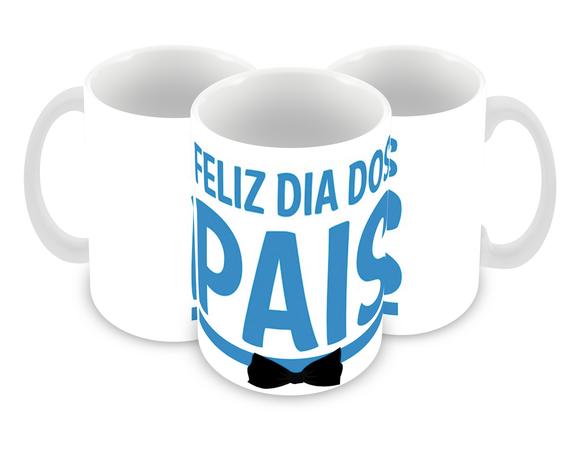 Caneca Polímero Dia dos Pais Personalizada