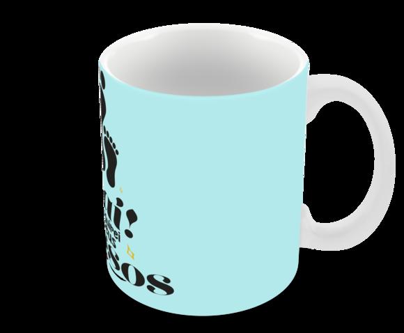 Caneca Polímero Dia dos Pais Personalizada