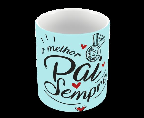 Caneca Polímero Dia dos Pais Personalizada