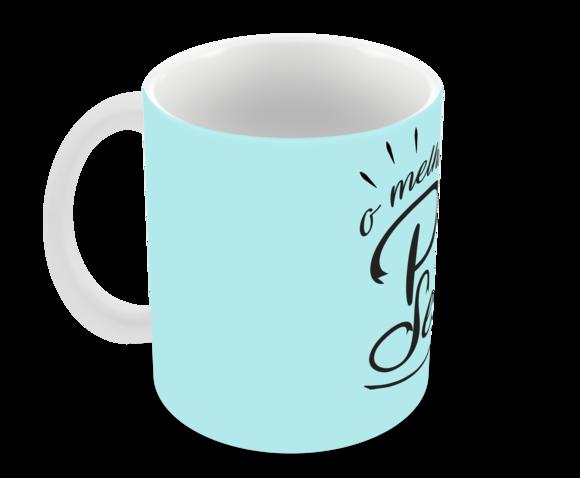 Caneca Polímero Dia dos Pais Personalizada