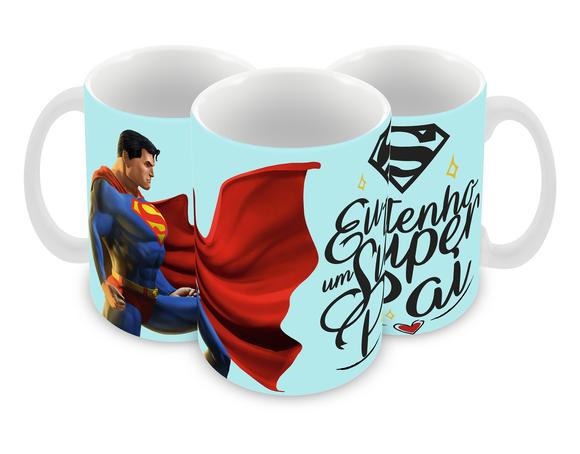 Caneca Polímero Dia dos Pais Personalizada