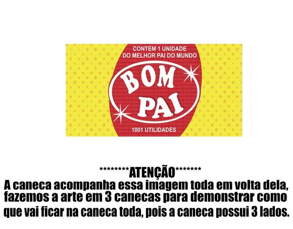 Caneca Polímero Dia dos Pais Personalizada