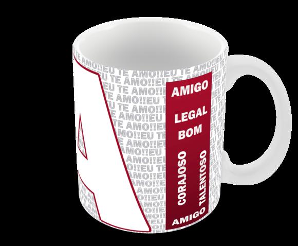 Caneca Polímero Dia dos Pais Personalizada