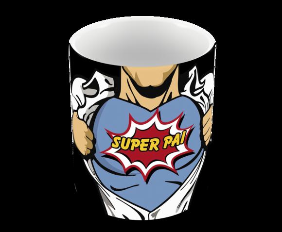 Caneca Polímero Dia dos Pais Personalizada
