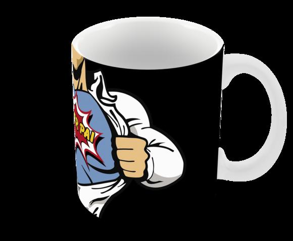 Caneca Polímero Dia dos Pais Personalizada